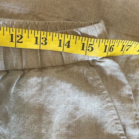 Eileen Fisher Organic Linen Wide leg Pants size Medium - Picture 7 of 10